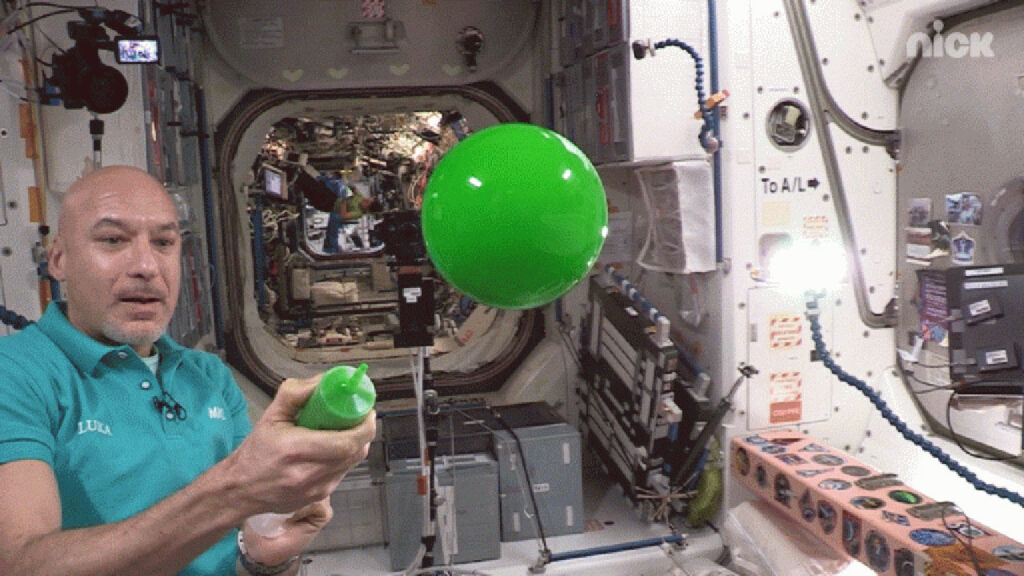 Nickelodeon’s Slime in Space Provides Important Data