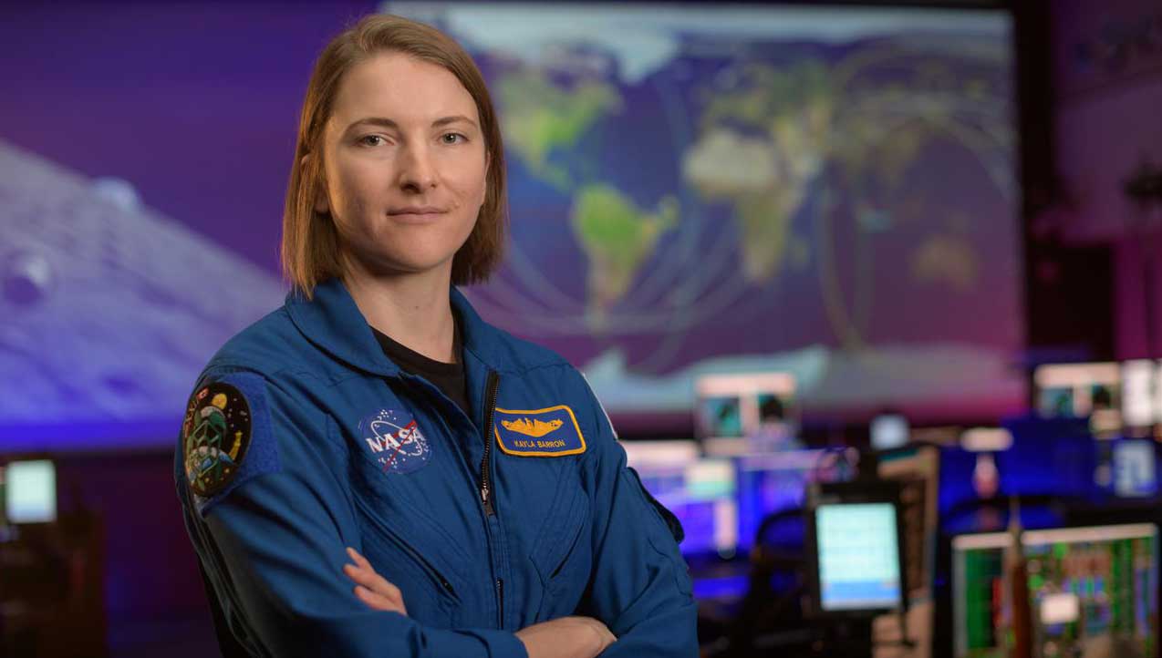case-study-astrorad-kaylab NASA astronaut Kayla Baron tested the vest for comfort and function onboard the ISS.
