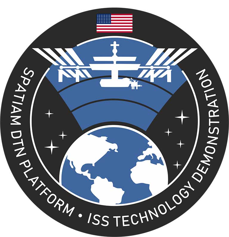 Patch for the Spatiam DTN technology demonstration on the ISS.