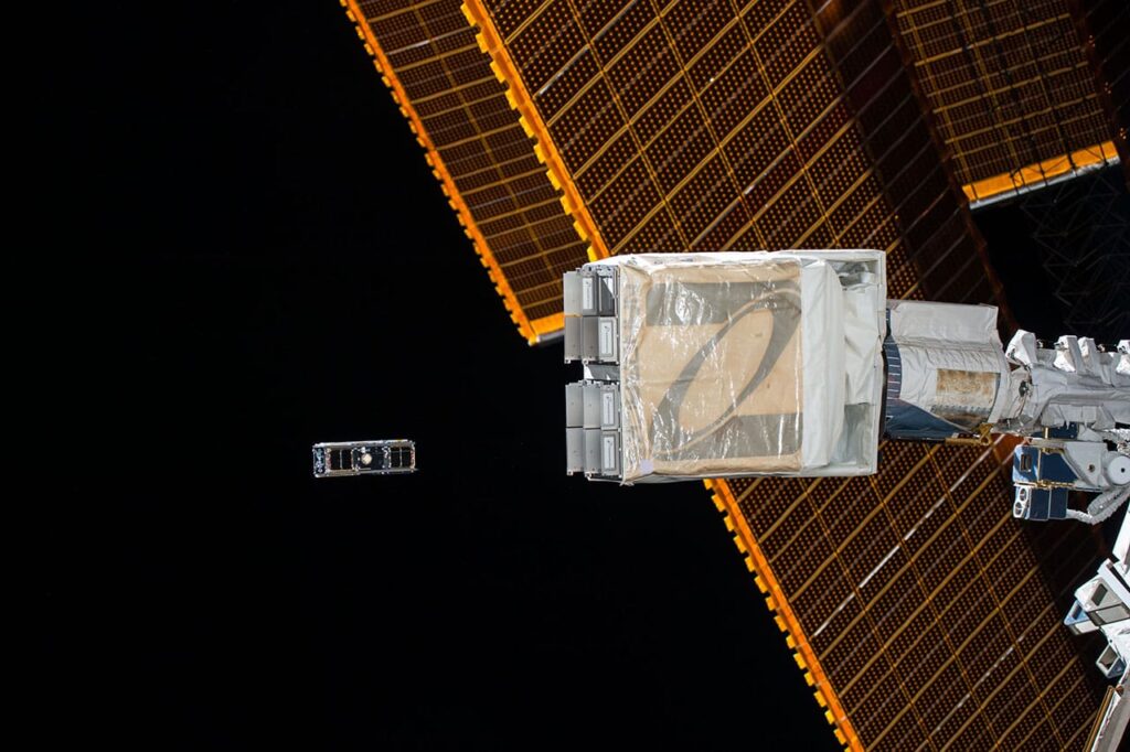 View of the NanoRacks CubeSat Deployer