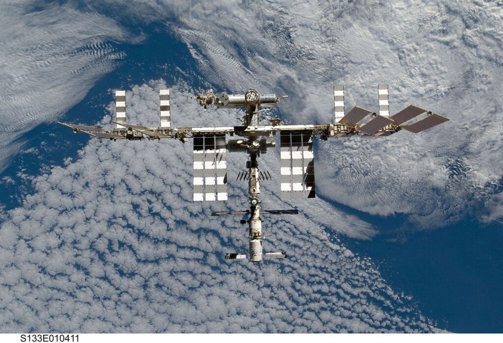 International Space Station in orbit