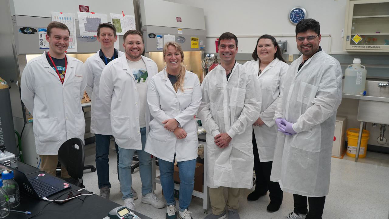 Encapsulate Team - Armin Rad, far right.