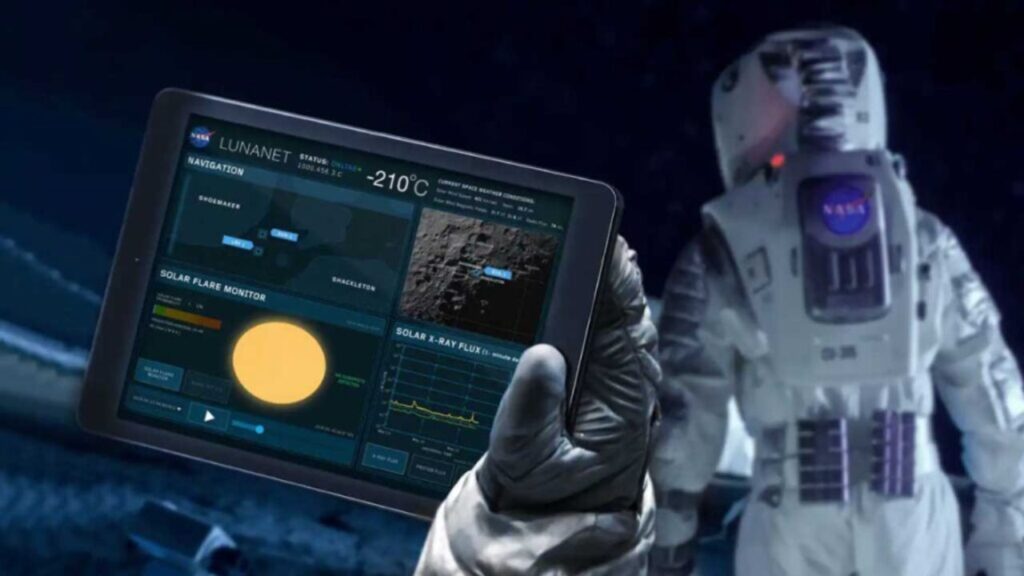 The future LunaNet will bring terrestrial Internet capabilities to astronauts, rovers, and orbiters.