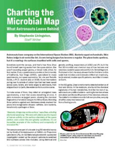 Upward 8.3 Charting the Microbial Map: What Astronauts Leave Behind