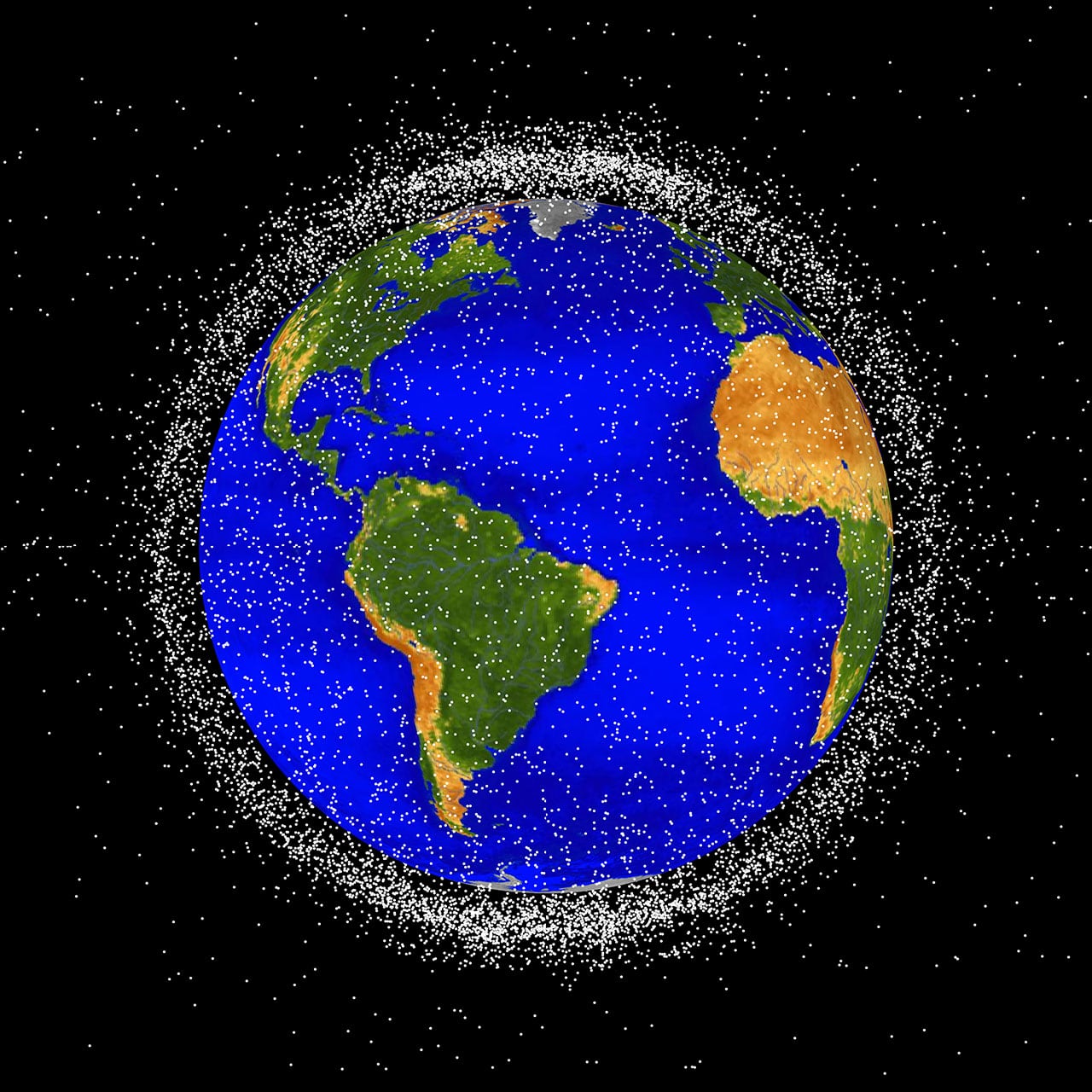 Low Earth orbit (LEO), the region of space within 2,000 km of the Earth’s surface, is the most concentrated area for orbital debris.