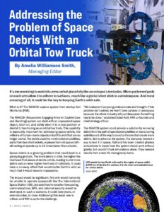 Upwrd 9.1 Addressing the Problem of Space Debris With an Orbital Tow Truck