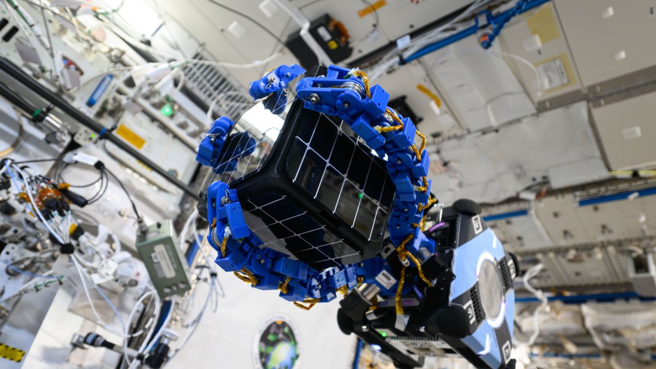 The REACCH system at NASA's Ames Research Center for preflight testing.