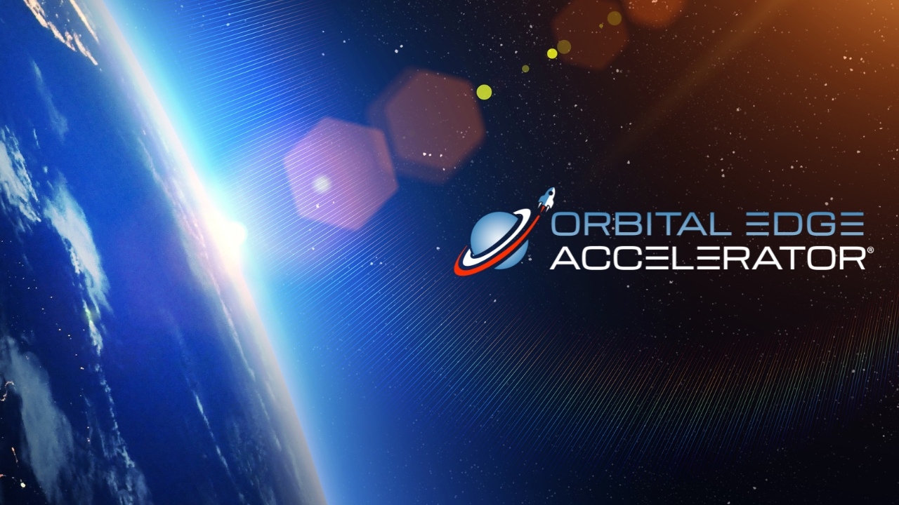 Orbital Edge Accelerator networking reception in San Mateo, CA.